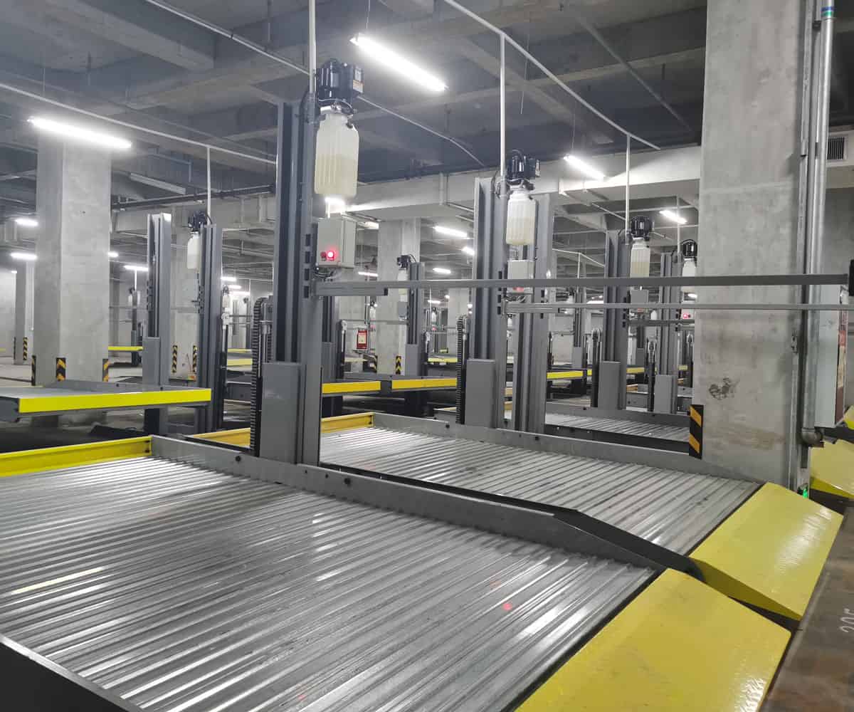 播州區(qū)俯仰式停車立體車庫拆除