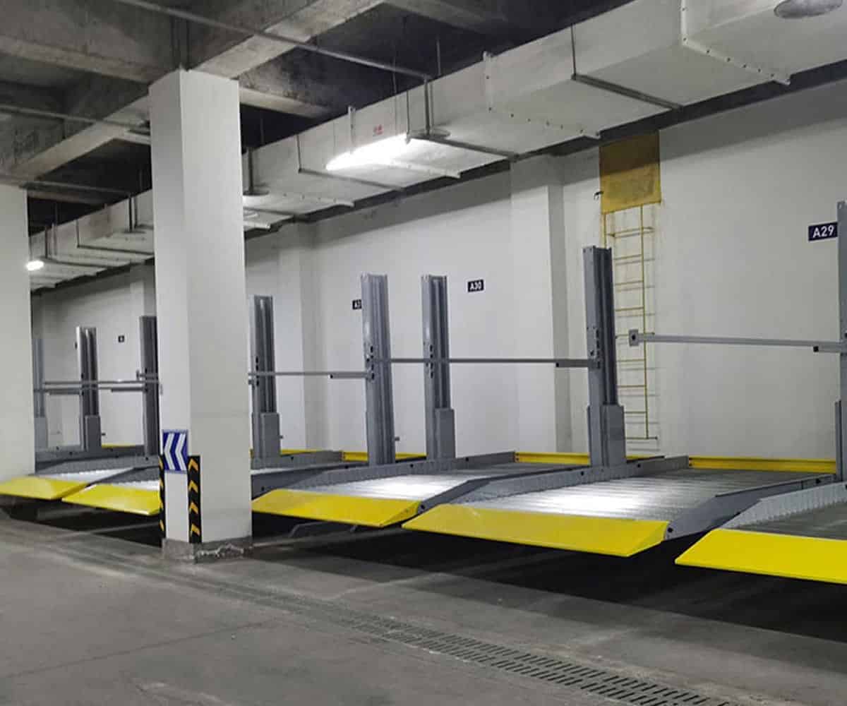 兩柱簡易升降類停車設備價格