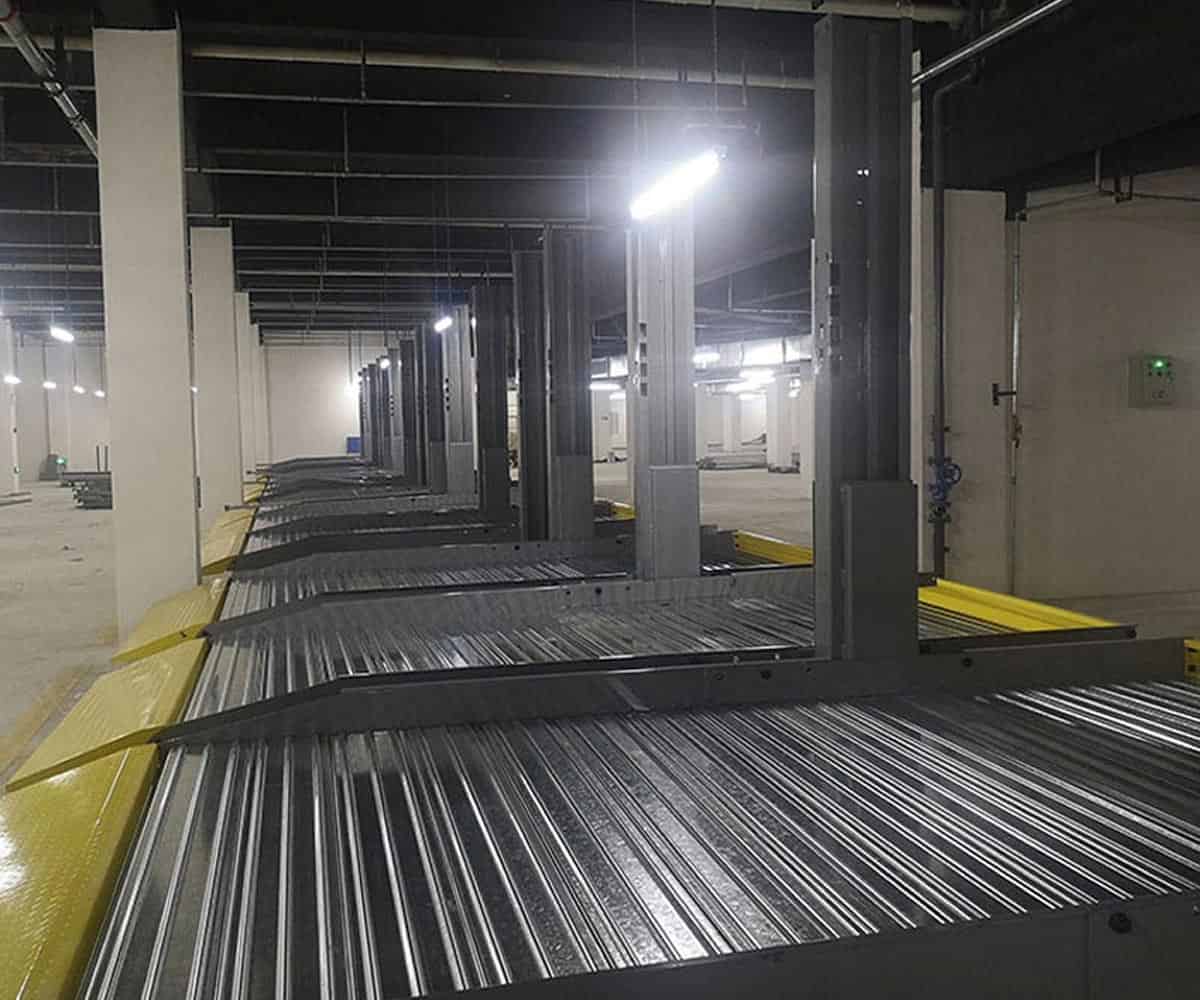 石阡縣簡易升降式機械立體車庫拆除